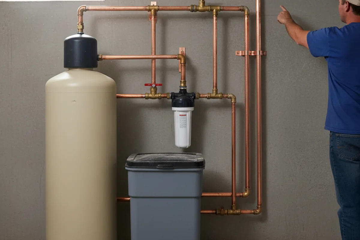 Whole-house water treatment system installed in Bypro